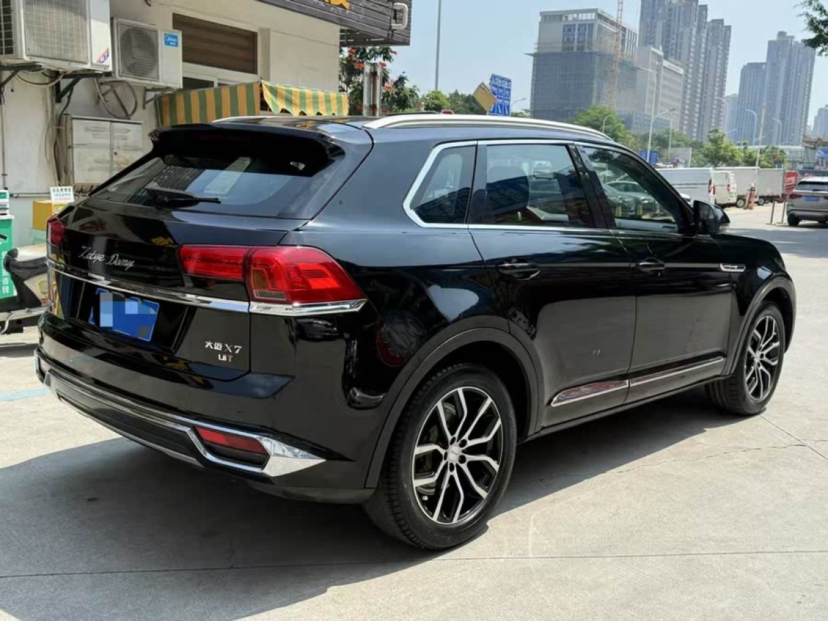 眾泰 大邁X7  2017款 1.8T 手動豪華型圖片
