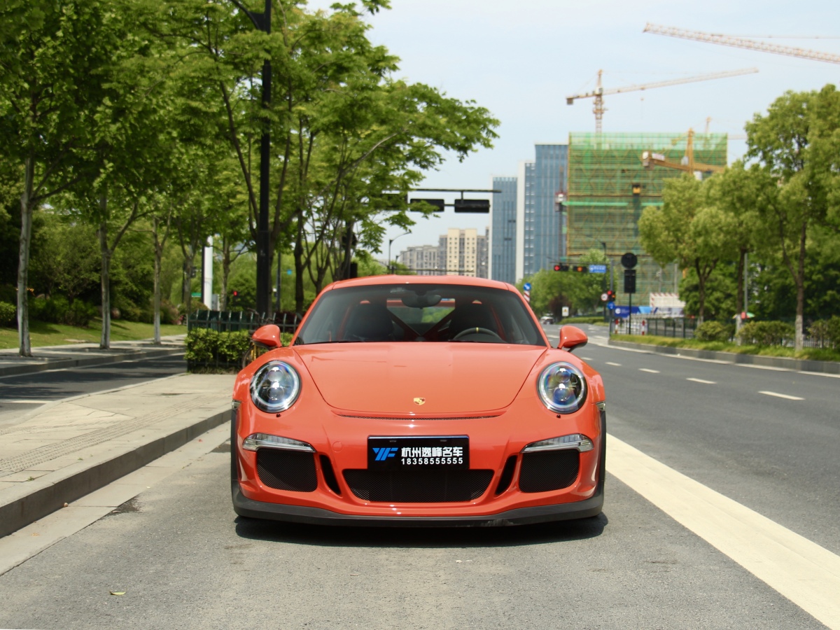 【杭州】2017年8月 保時捷 911 2015款 gt3 rs 自動檔