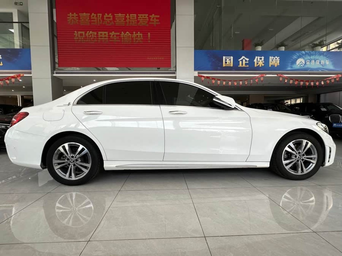 奔馳 奔馳C級  2021款 C 200 L 時尚型運動版圖片