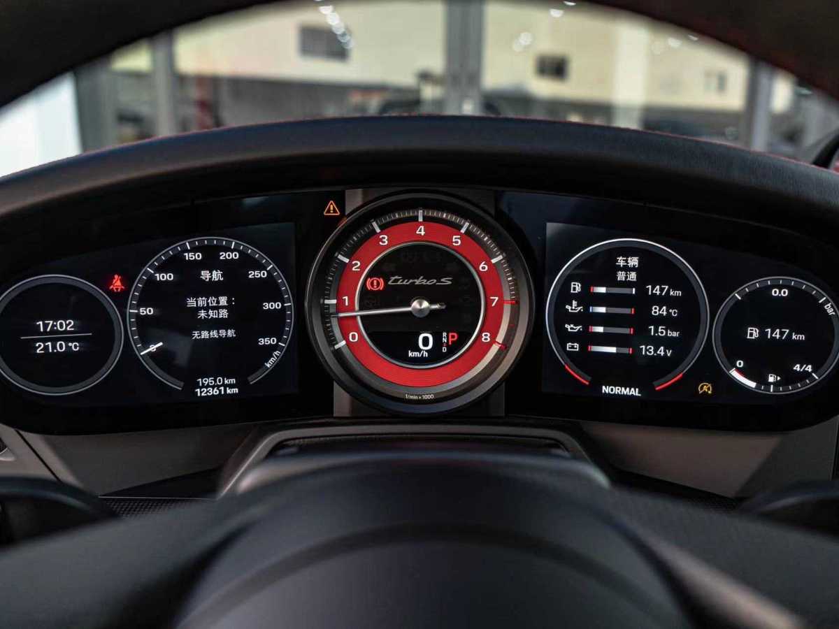 2021年9月保時捷 911  2023款 Turbo S 3.7T