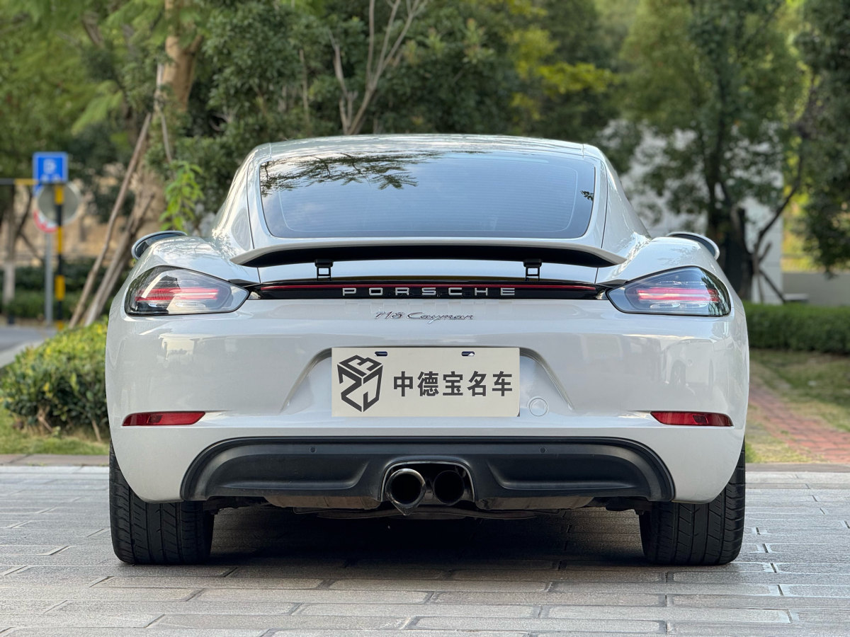 2017年5月保時(shí)捷 718  2018款 Cayman 2.0T