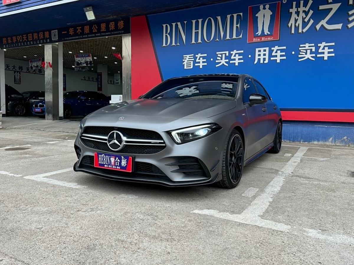 奔馳 奔馳A級AMG  2020款 AMG A 35 4MATIC圖片