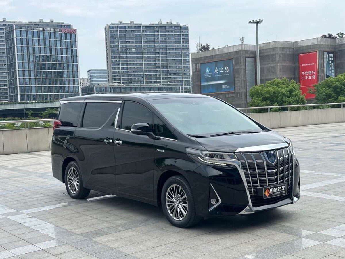 豐田 埃爾法  2021款 雙擎 2.5L 豪華版圖片