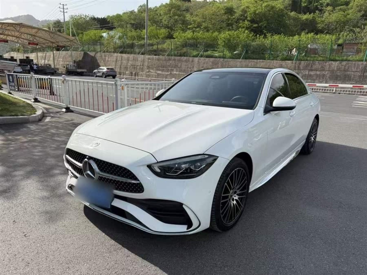 奔馳 奔馳C級  2023款 改款 C 260 L 運(yùn)動(dòng)版圖片