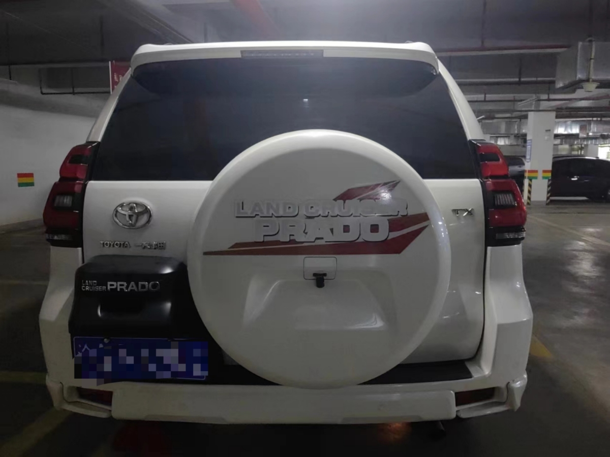 丰田 普拉多  2019款 3.5L 自动TX-L尊享版后挂备胎图片