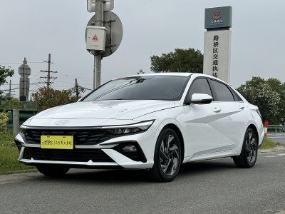 2024年6月 現(xiàn)代 伊蘭特 1.5L CVT GLX精英版圖片