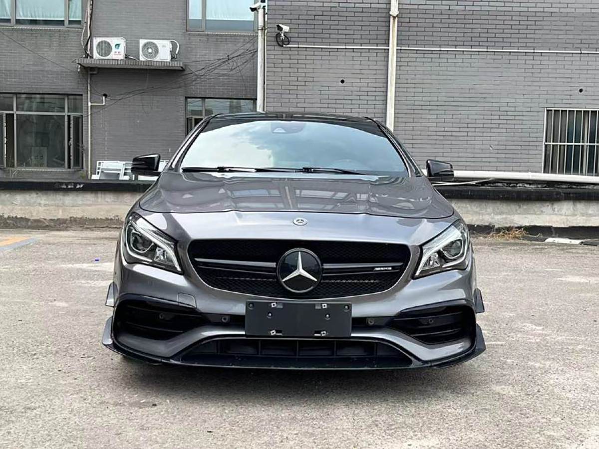 奔馳 奔馳CLA級(jí)AMG  2017款 改款 AMG CLA 45 4MATIC圖片