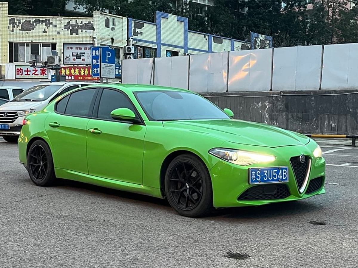 2018年4月阿爾法·羅密歐 Giulia  2017款 2.0T 200HP 精英版