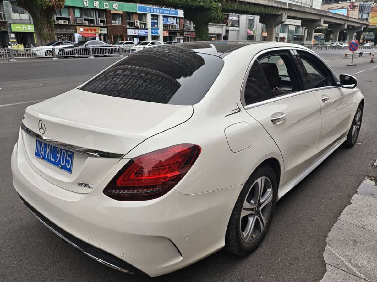 奔馳 奔馳C級  2020款 改款 C 260 L 運動版圖片