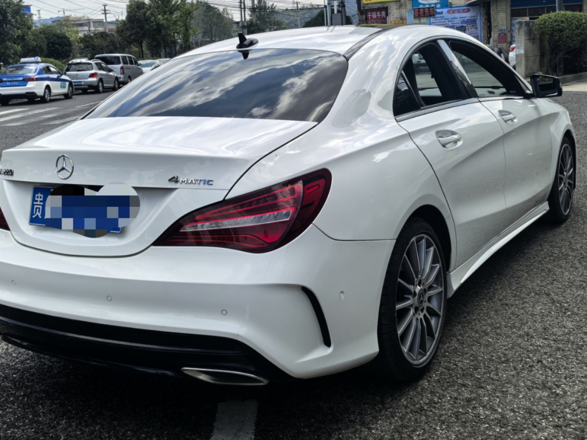 2018年4月奔馳 奔馳CLA級  2018款 CLA 220 4MATIC