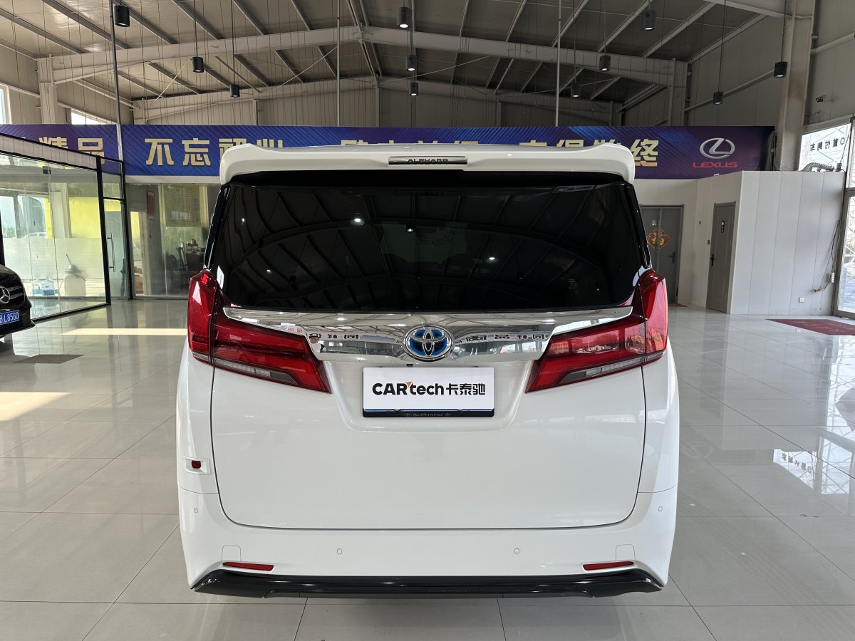 豐田 埃爾法  2019款  雙擎 2.5L 尊貴版圖片