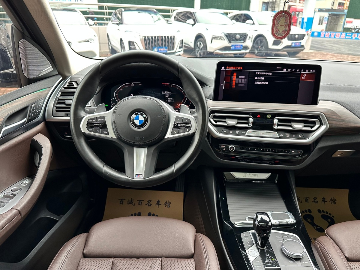 寶馬 寶馬X3  2022款 改款二 xDrive30i 領(lǐng)先型 M曜夜套裝圖片