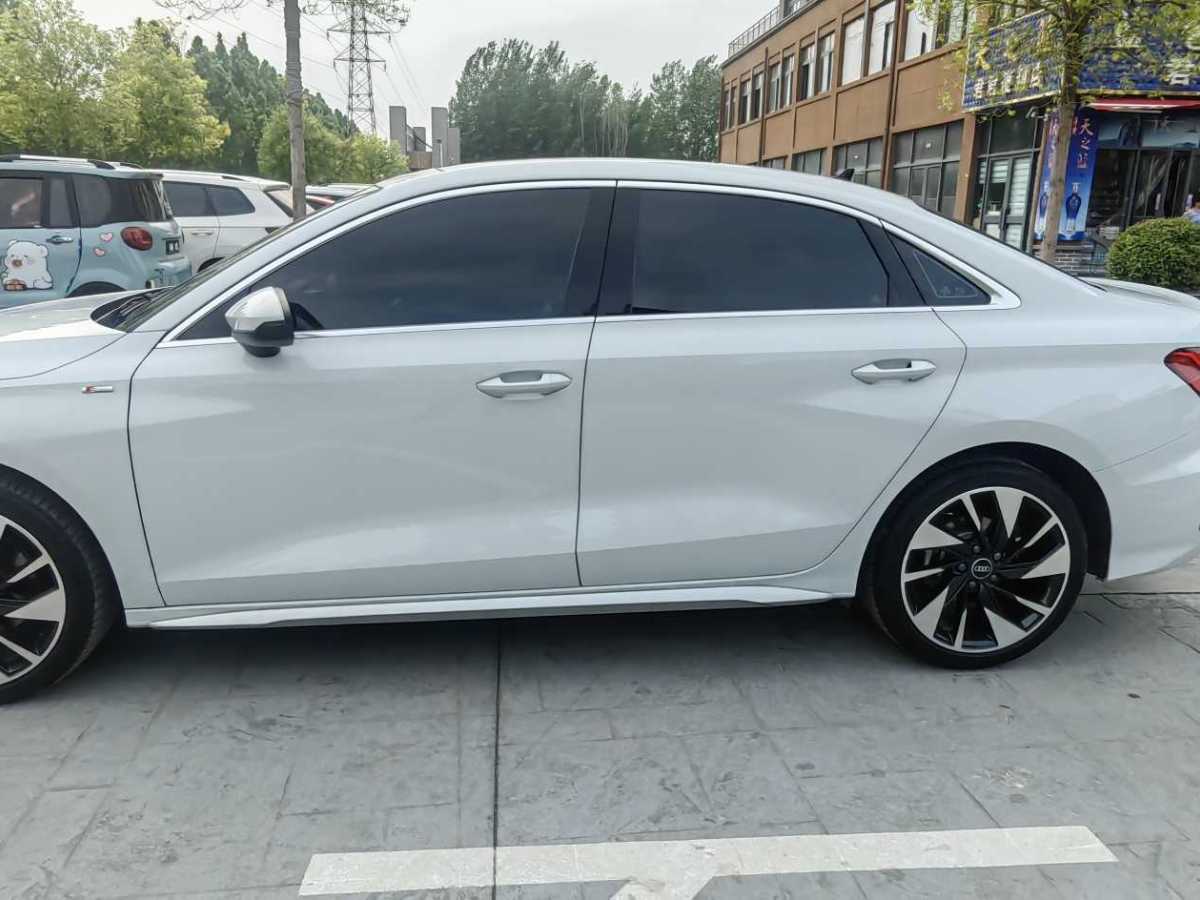 2024年1月奧迪 奧迪A3  2023款 改款 A3L Limousine 35 TFSI 時尚運動型