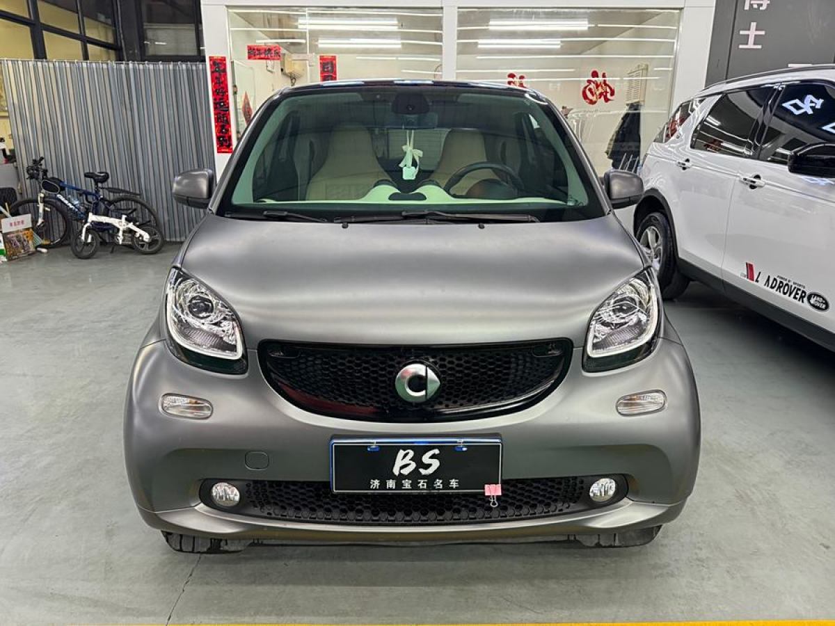 smart fortwo  2017款 1.0L 52千瓦灰引力特別版圖片