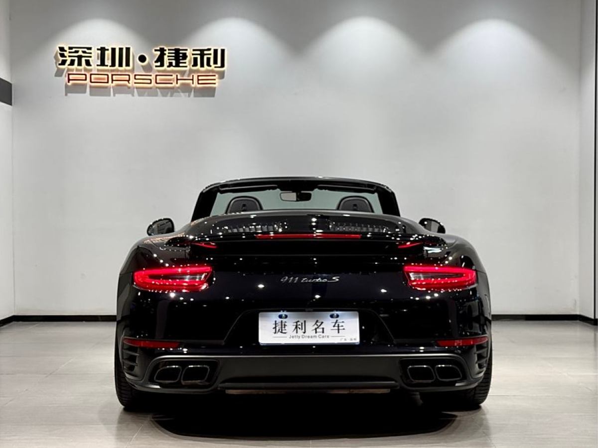 保時(shí)捷 911  2016款 Turbo S Cabriolet 3.8T圖片