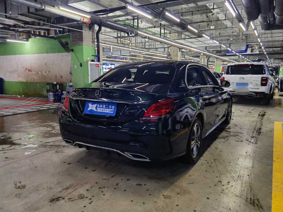奔馳 奔馳C級  2020款 改款 C 260 L 運動版圖片