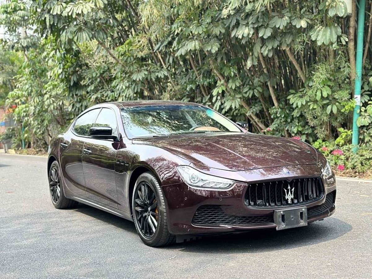 瑪莎拉蒂 Ghibli  2014款 3.0T 標(biāo)準(zhǔn)版圖片