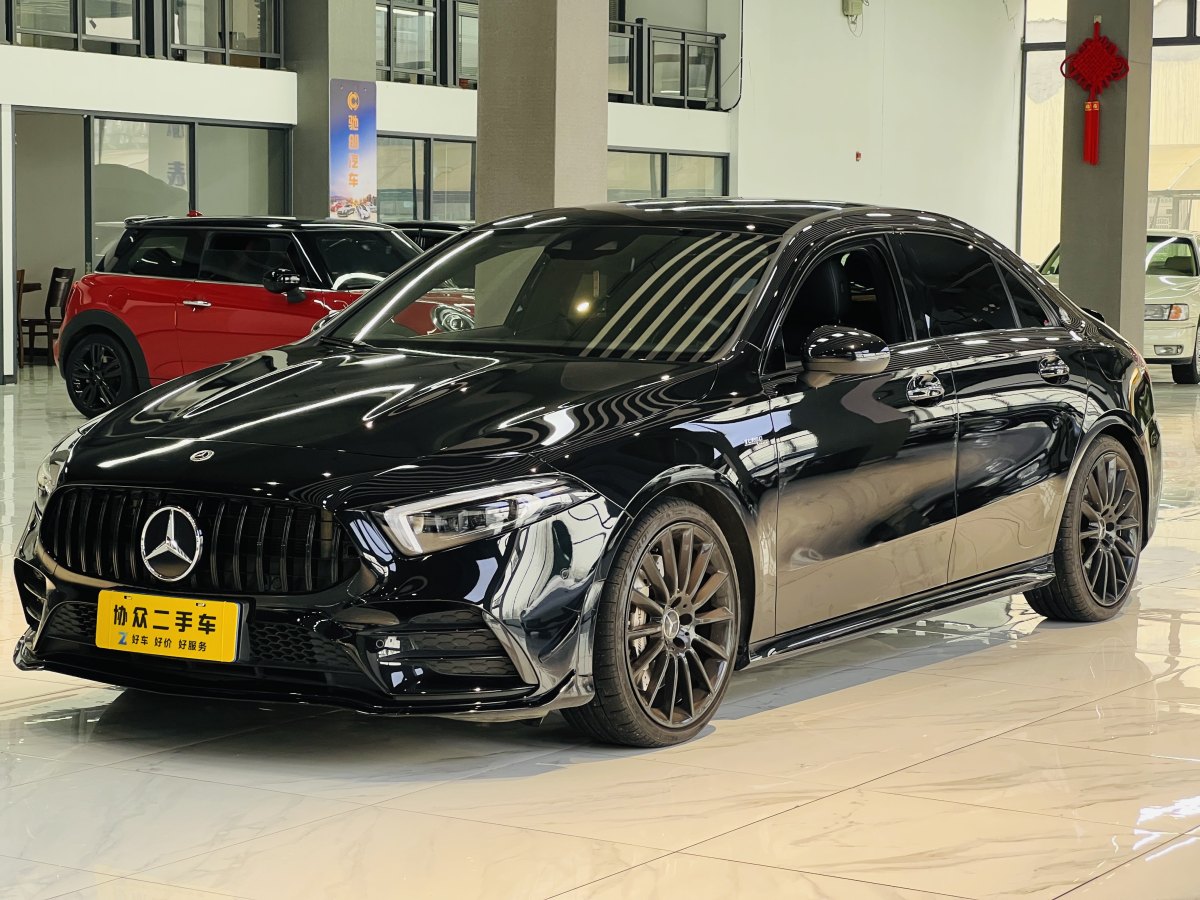 2021年4月奔馳 奔馳A級AMG  2020款 AMG A 35 4MATIC