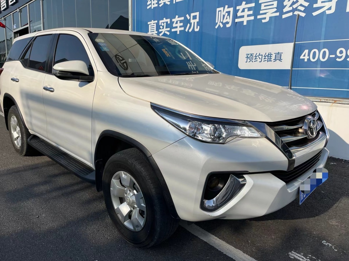 2018年12月豐田 Fortuner  2016款 2.7L 中東版