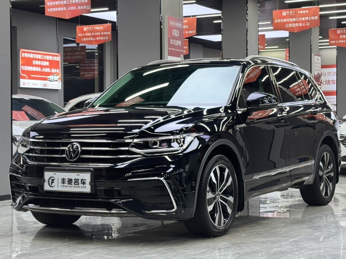 2022年2月大眾 途觀L  2022款 380TSI 自動(dòng)四驅(qū)R-Line越享版7座