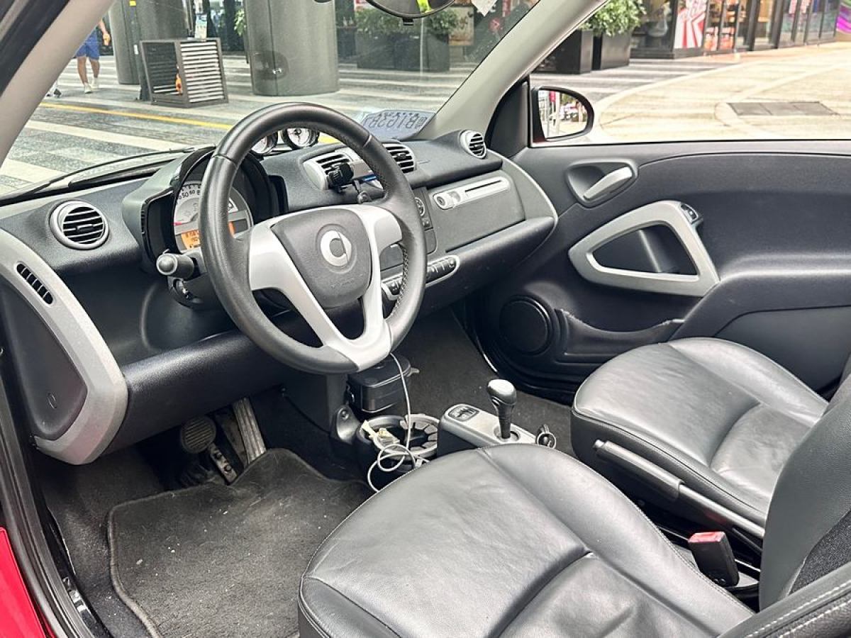 smart fortwo  2012款 1.0T 敞篷激情領(lǐng)航版圖片