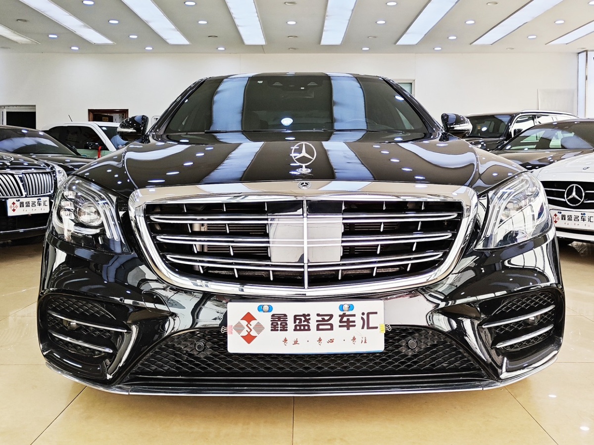 2019年7月奔馳 奔馳S級  2019款 S 450 L 4MATIC