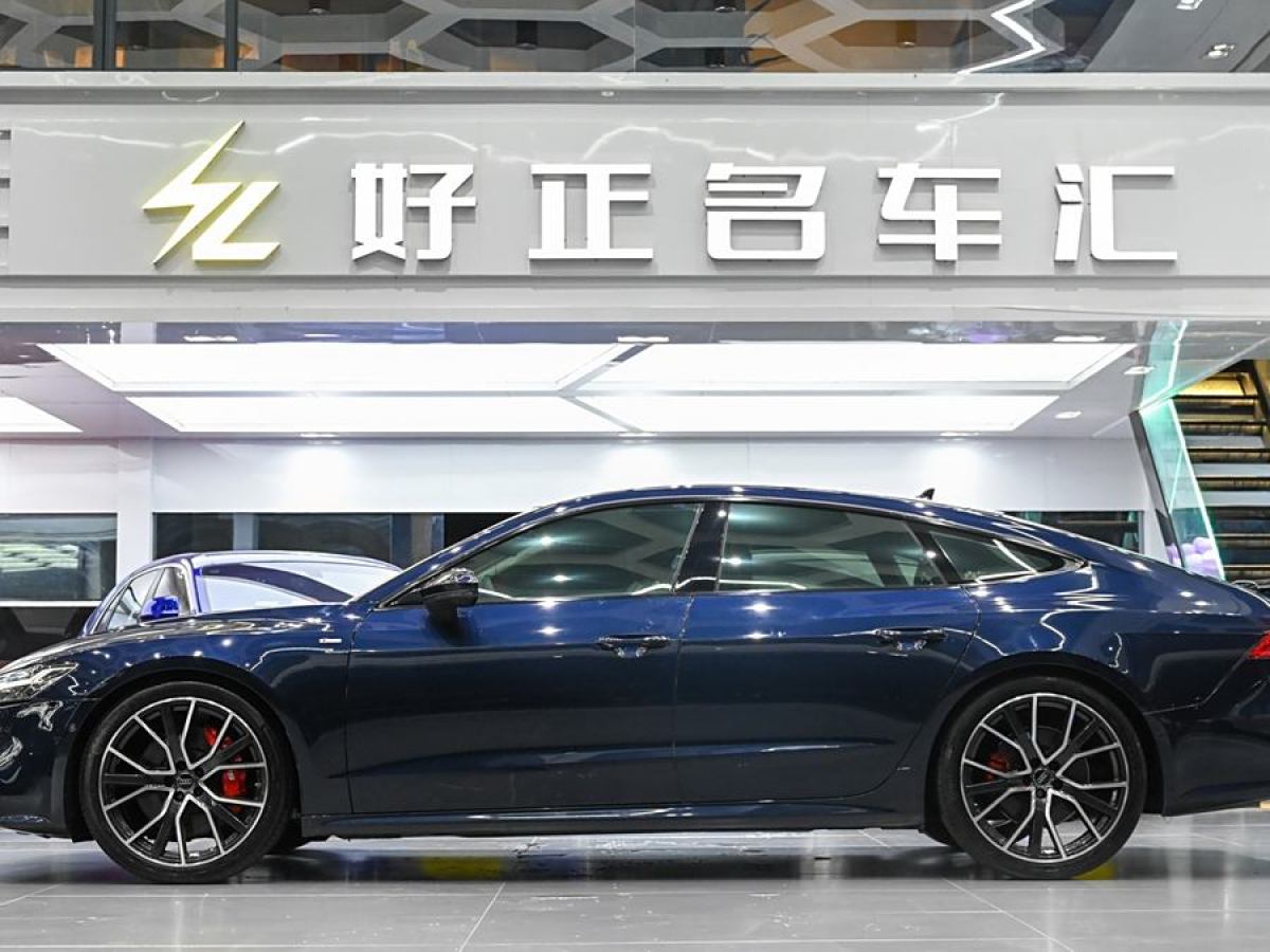 2019年1月奧迪 奧迪A7  2019款 55 TFSI quattro 動感型