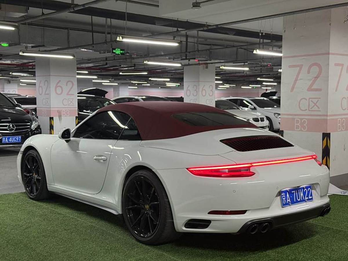 保時捷 911  2016款 Carrera Cabriolet 3.0T圖片