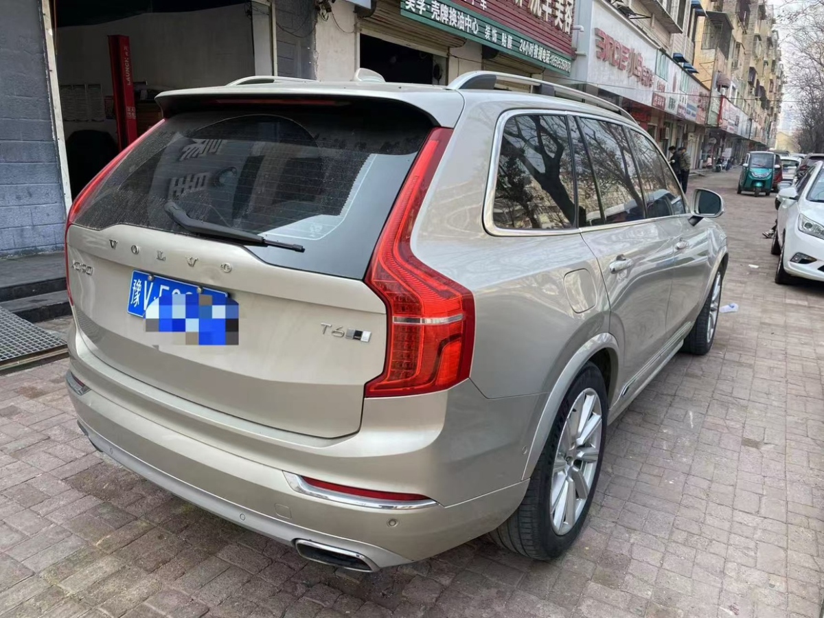 2017年8月沃爾沃 XC90  2015款 T6 智尊版 7座