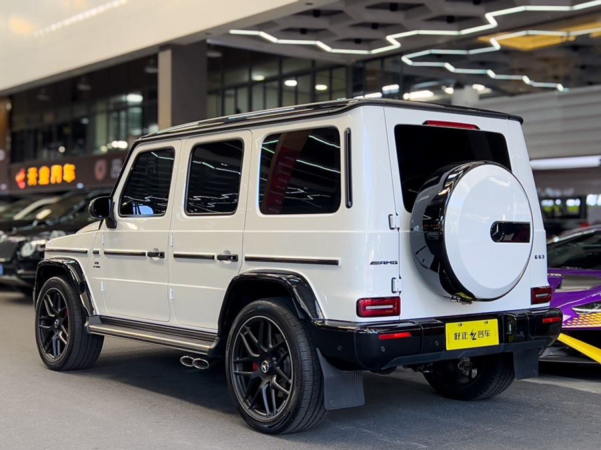 2022年2月奔馳 奔馳G級(jí)AMG  2019款  改款 AMG G 63