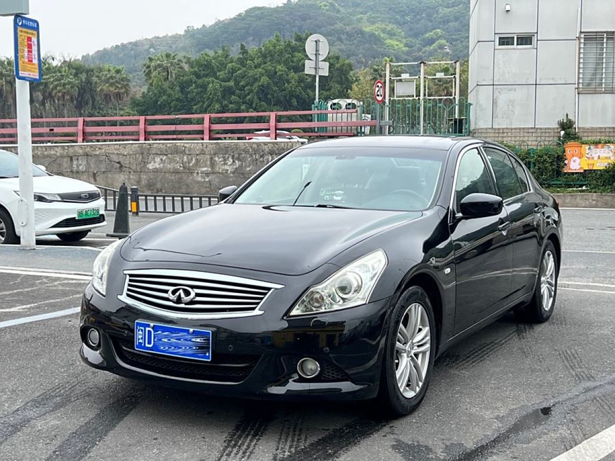 2012年7月英菲尼迪 G系  2010款 G25 Sedan 豪華運動版