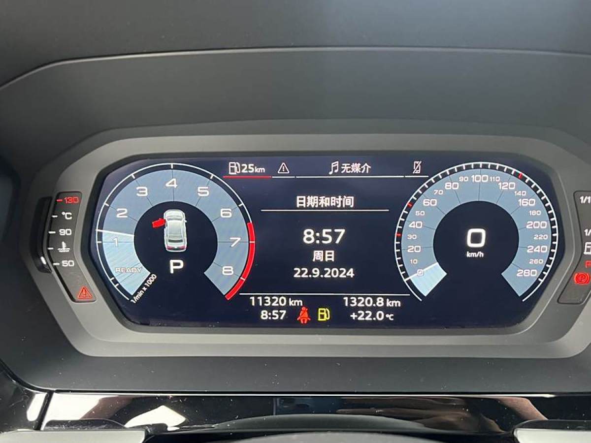 2023年11月奧迪 奧迪A3  2024款 Sportback 35 TFSI 進取運動型