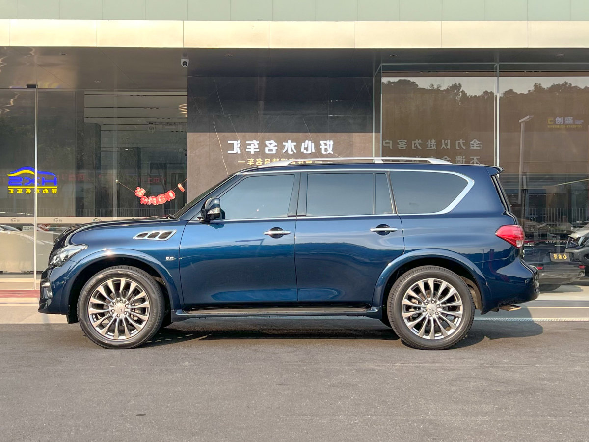 2018年9月英菲尼迪 QX80  2016款 5.6L 4WD