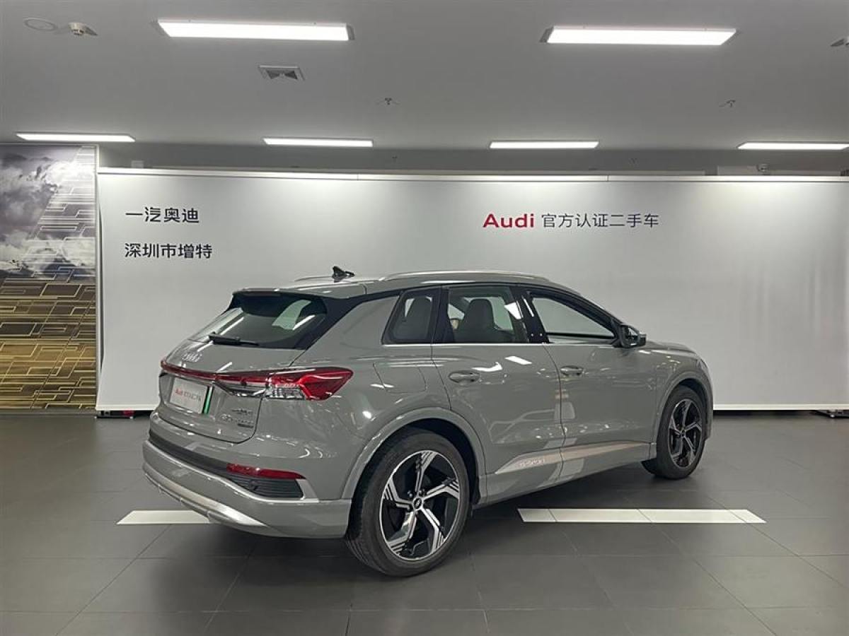 奧迪 奧迪Q4 e-tron  2022款 50 e-tron quattro 創(chuàng)境版圖片