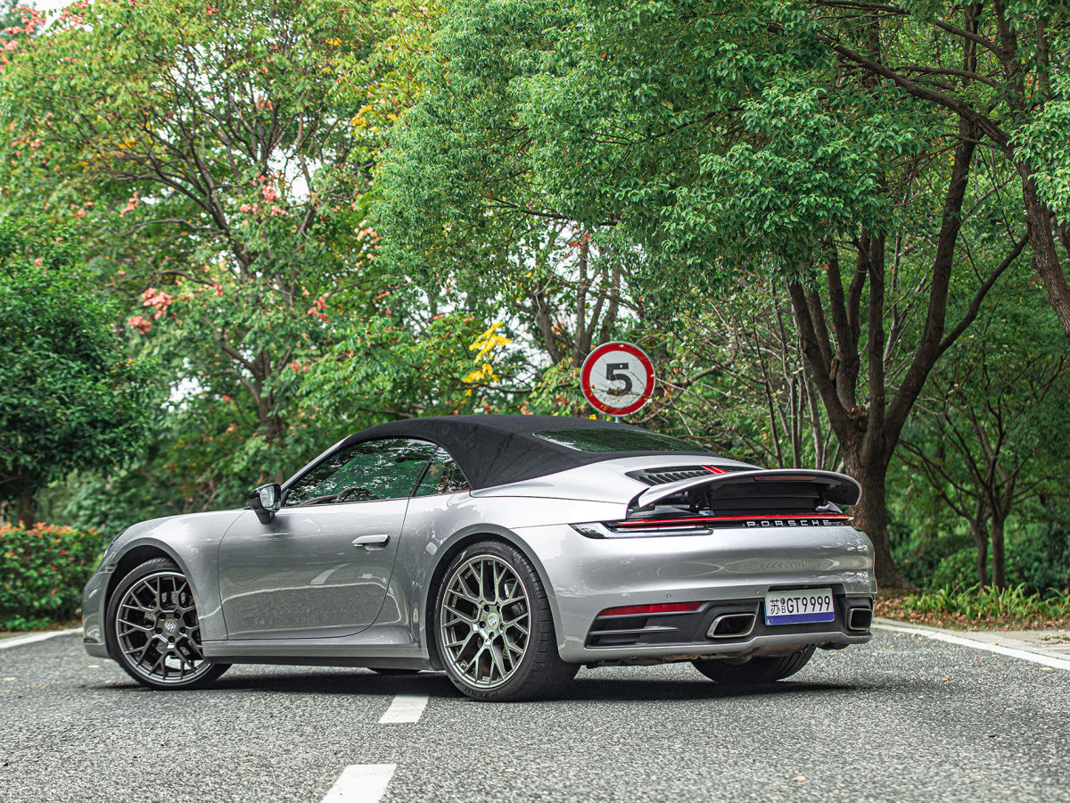 保時(shí)捷 911  2020款 Carrera Cabriolet 3.0T圖片