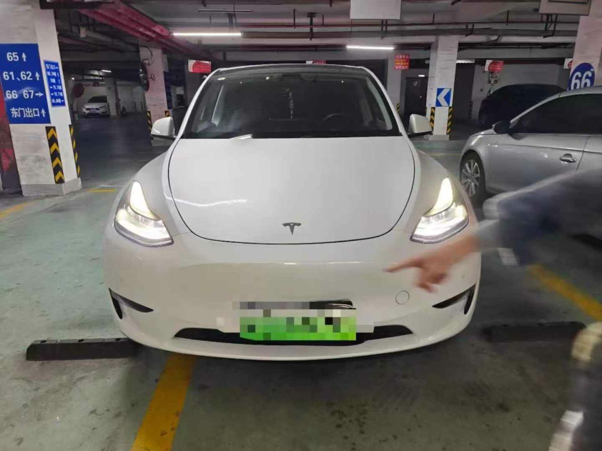 特斯拉 Model Y  2021款 標(biāo)準(zhǔn)續(xù)航后驅(qū)版圖片