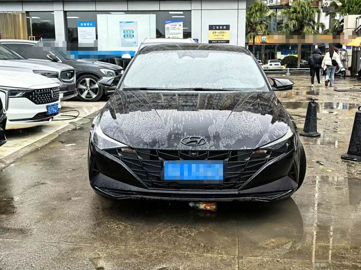 現(xiàn)代 伊蘭特  2022款 1.5L CVT LUX尊貴版圖片