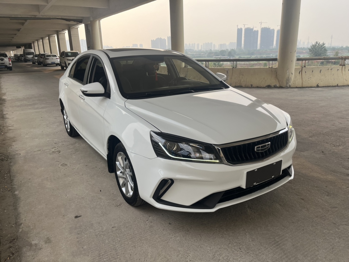 2021年8月吉利 帝豪  2020款 1.5L CVT舒適型