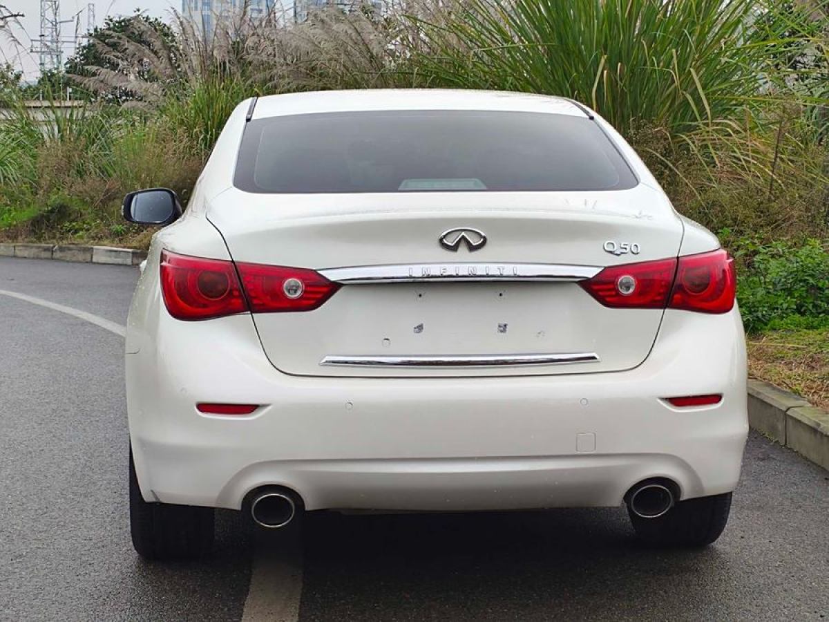 2016年4月英菲尼迪 Q50L  2015款 2.0T 舒適版