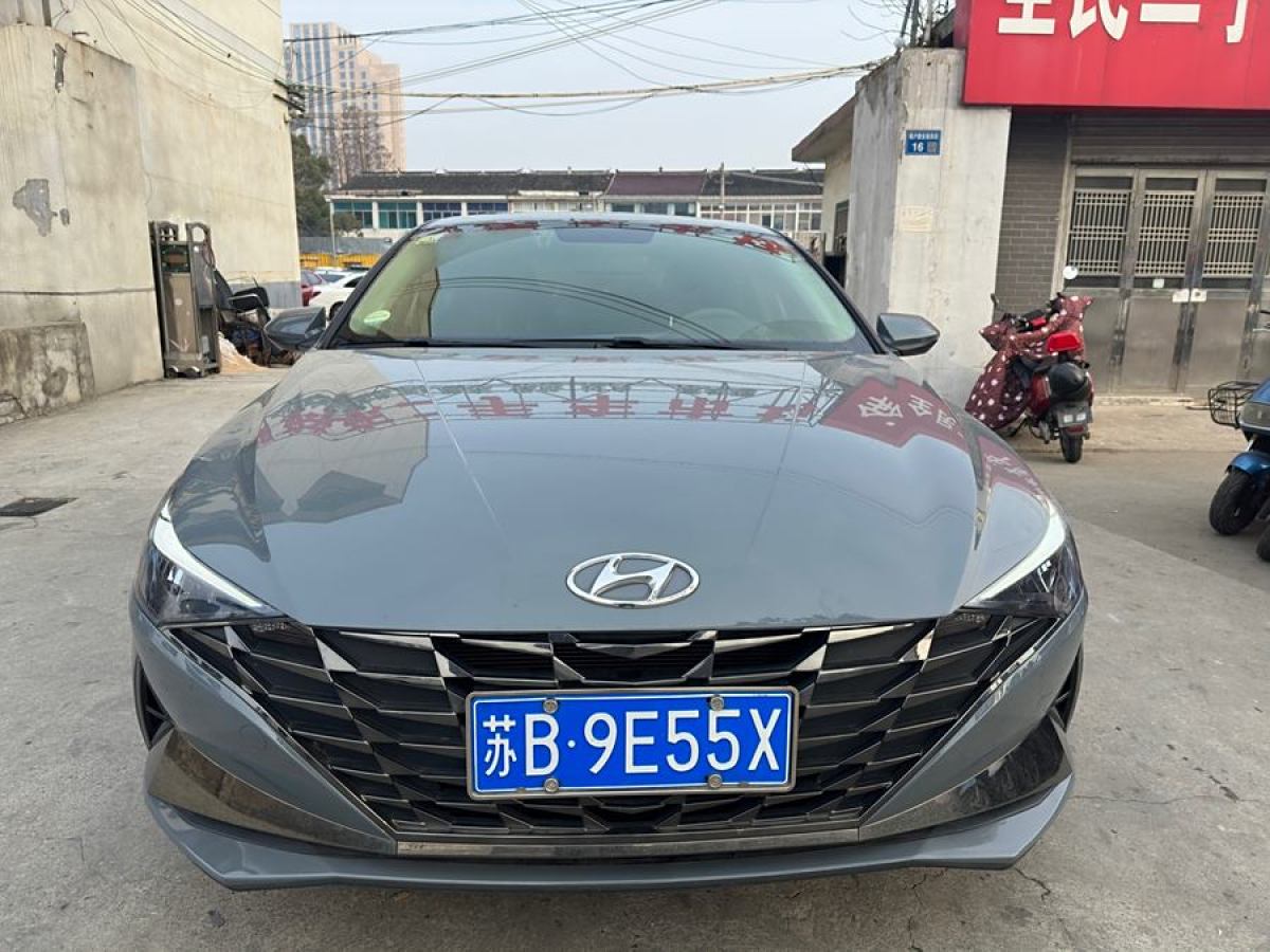 現(xiàn)代 伊蘭特  2021款 1.5L LUX尊貴版圖片