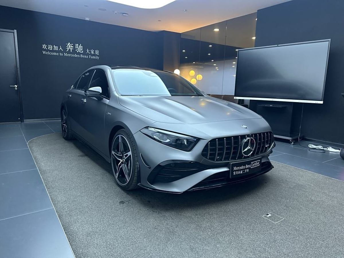 奔馳 奔馳A級AMG  2024款 改款 AMG A 35 4MATIC圖片