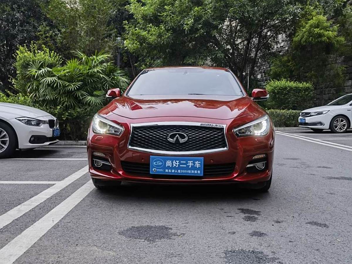 2014年1月英菲尼迪 Q50L  2015款 2.0T 悅享版