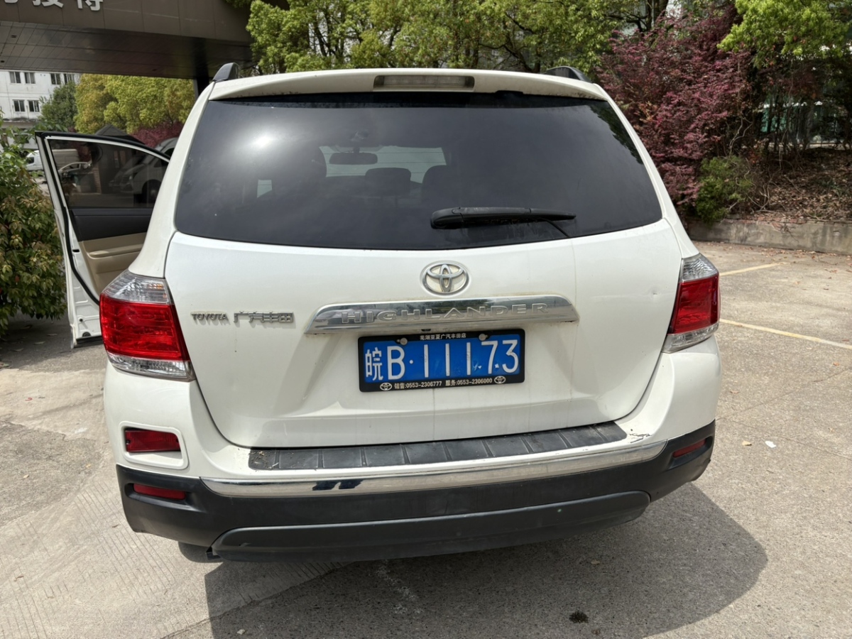 豐田 漢蘭達(dá)  2012款 2.7L 兩驅(qū)5座運(yùn)動(dòng)版圖片
