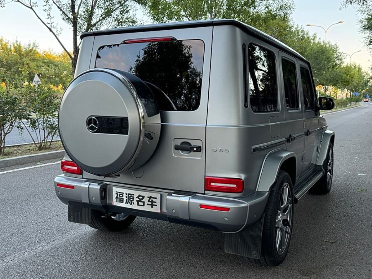 2021年12月奔馳 奔馳G級(jí)AMG  2019款  改款 AMG G 63