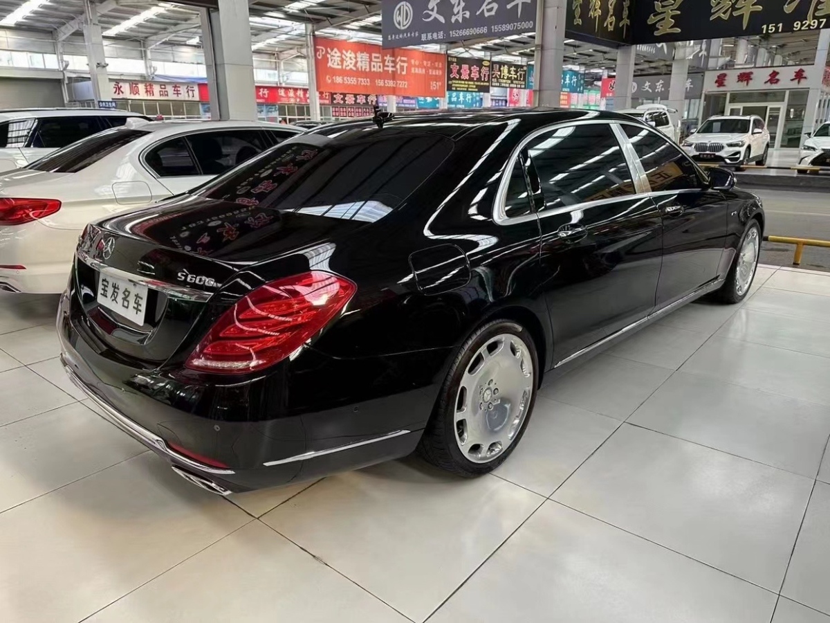 2016年08月奔馳 邁巴赫S級(jí)  2015款 S 500 4MATIC