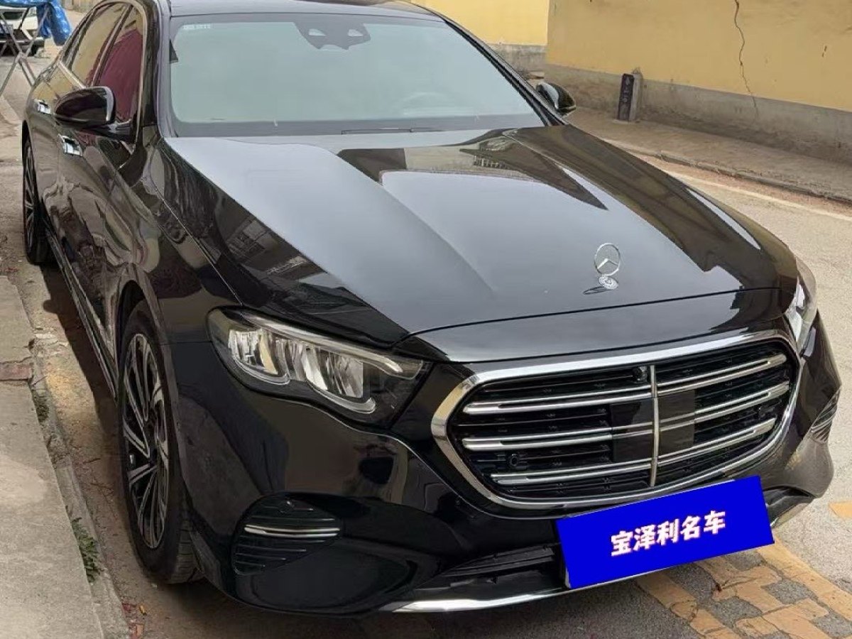 奔馳 奔馳E級(jí)  2024款 E 300 L 豪華型圖片