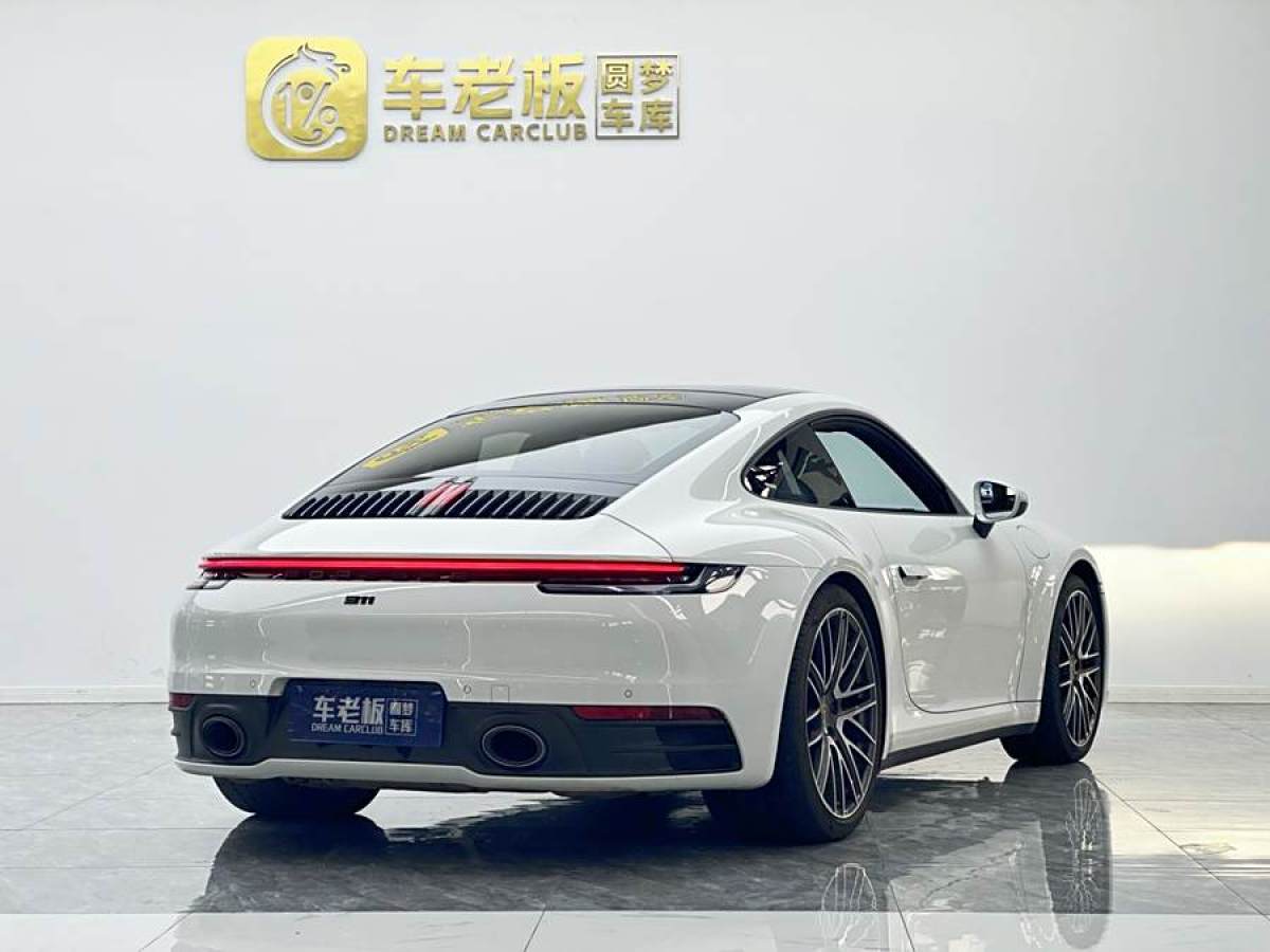 2021年6月保時(shí)捷 911  2020款 Carrera 3.0T