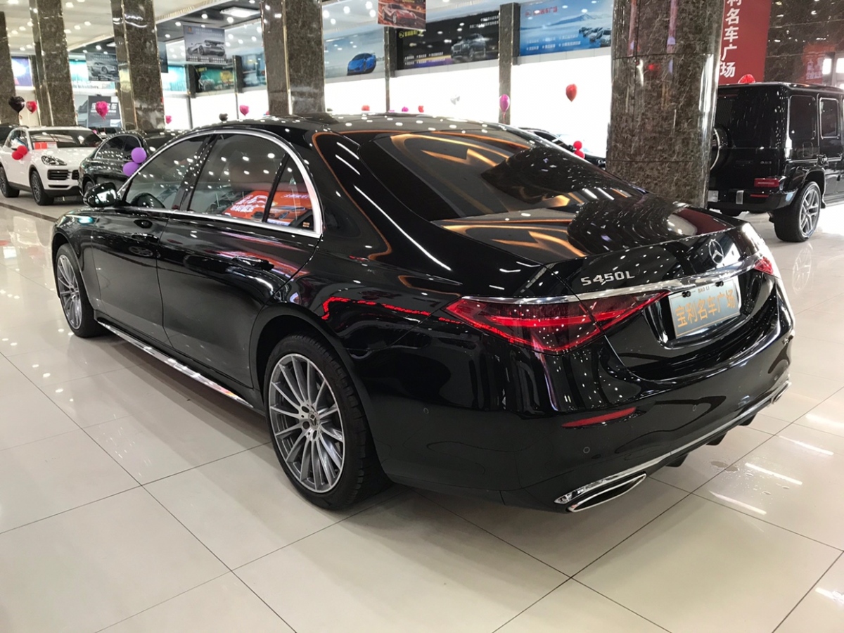 2021年10月奔馳 奔馳S級(jí)  2021款 S 450 L 4MATIC