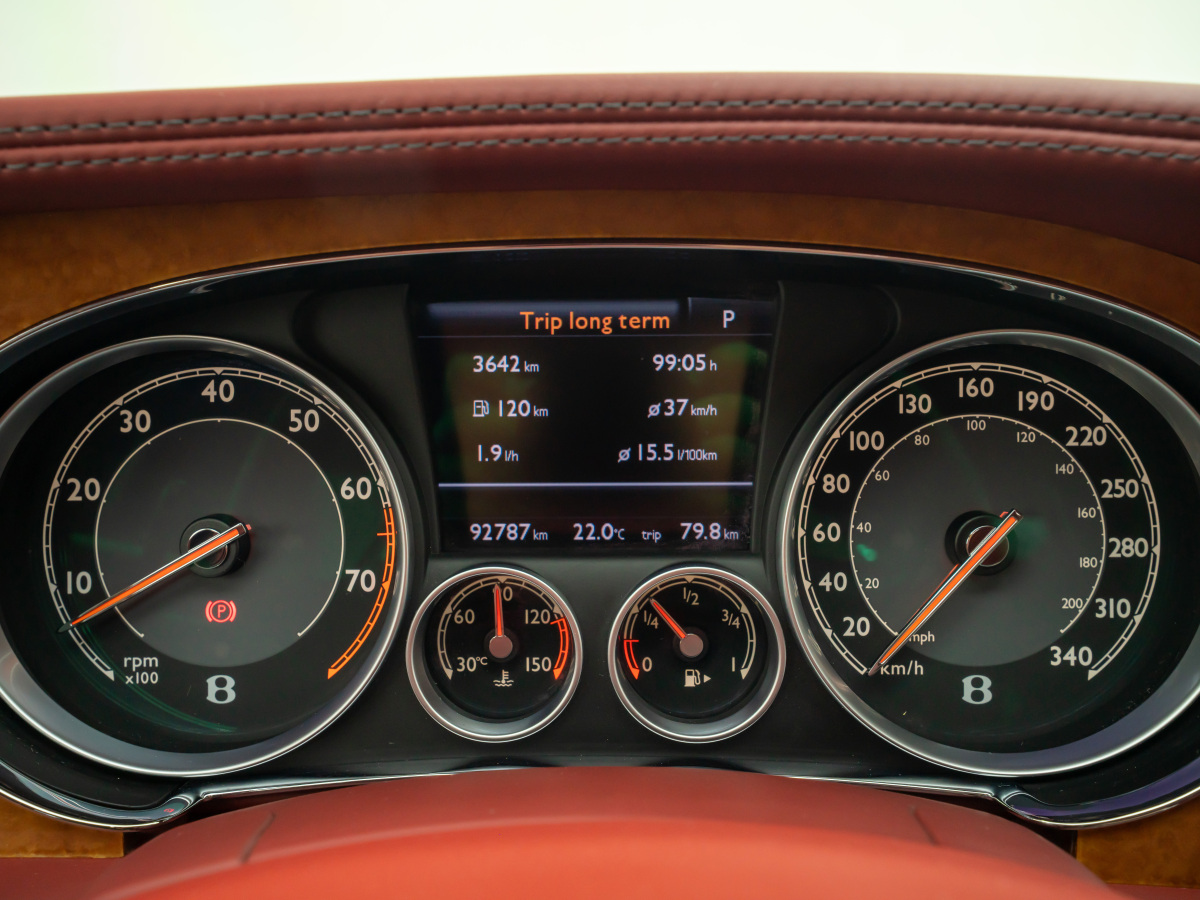 2013年6月賓利 歐陸  2012款 4.0T GT V8