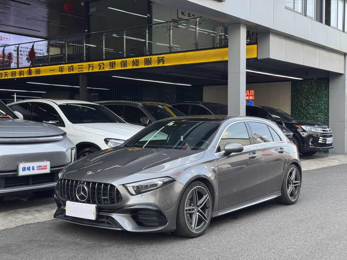 2021年11月奔馳 奔馳A級(jí)AMG  2022款 AMG A 45 4MATIC+